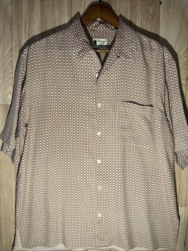Camicia vintage seta 1969 uomo