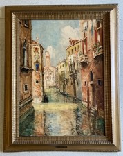 Antico dipinto olio - antico, guazzo