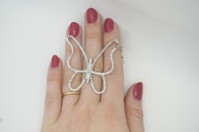 Vintage Silver CZ Pendant