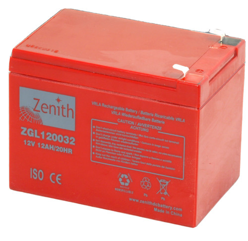 Batteria 12a 12v agm - agm, zenith