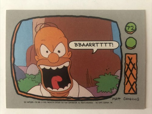 The simpsons topps 1990 - topps,