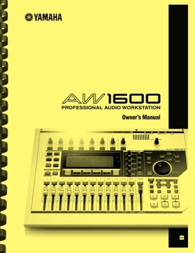 Yamaha aw1600 audio - yamaha,