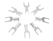 10 CONNETTORE A Y FORCELLA 4.2 crimpare cavo elettrico da 0.5 a 2mm2 terminale 