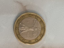 Rare  moneta da un euro del 2002 Italia
