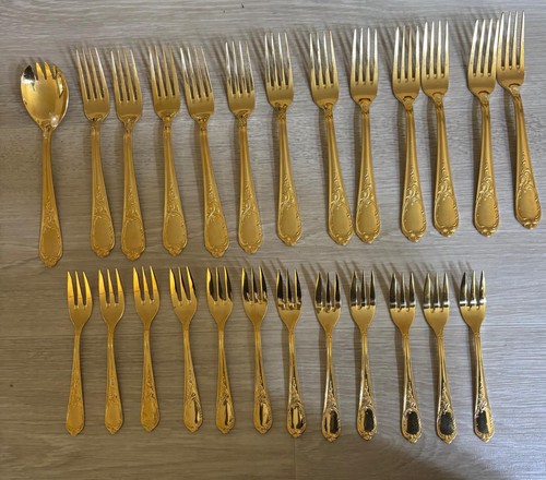 Posate oro sollinger - posate,