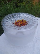 Abat-jour en verre soufflé