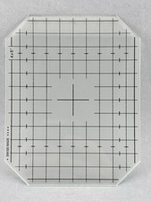 Schermo di messa a fuoco 4x5 (10.2x12.7 cm) per banco ottico - griglia