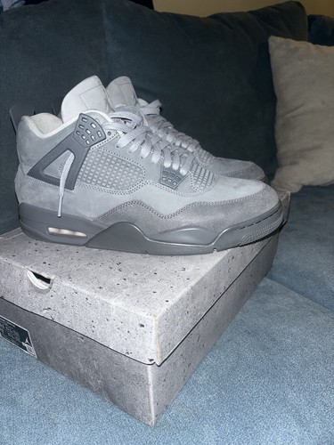 Gray jordan s - gray, 4’s