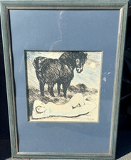 PITTORE  ' SALVATORE FIUME ' SERIGRAFIA FIRMATA