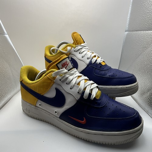Nike air force blu giallo - force, 1