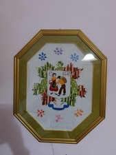 quadro antico in tessuto