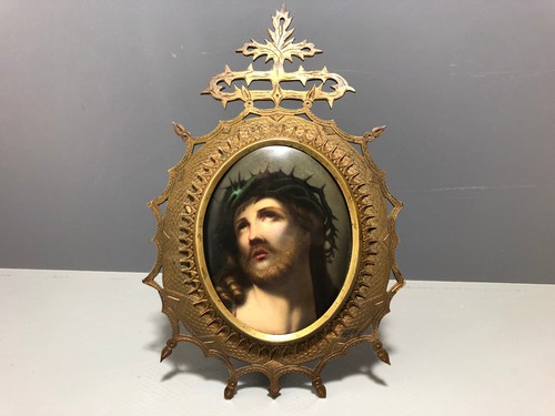 Piatto quadro porcellana ecce - quadro,