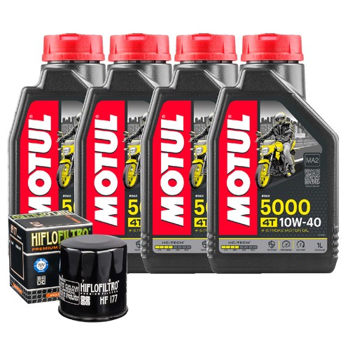 Kit tagliando olio motul 5000 - kit,