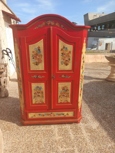 Armadio tirolese dipinto - armadio,