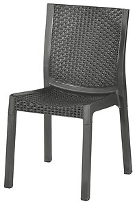 Sedia rattan panarea antracite - rattan,