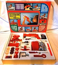 Giocattolo italiano raro anni 70 Tutto Traforo Jolly Drill elettrico - Completo