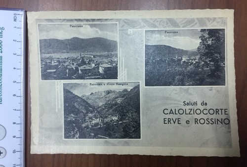 1939 saluti calolziocorte - saluti,