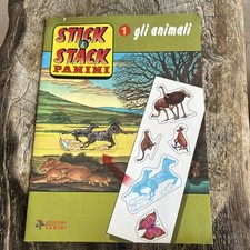 Album Figurine Panini Stick&Stack Gli Animali 