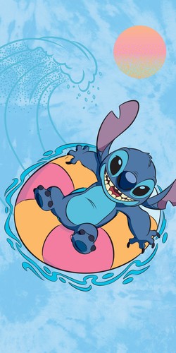 Stitch telo mare spiaggia - stitch,
