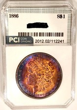 1886-P Gemma FDC Morgan Dollar