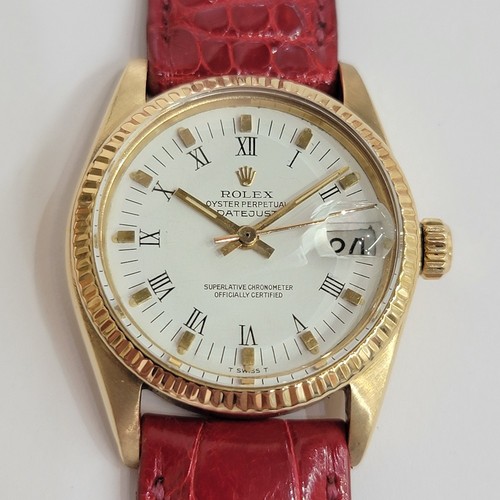 Rolex 6827 oyster datejust oro - 6827,