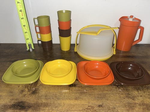 Tupperware vintage plastica - tupperware,