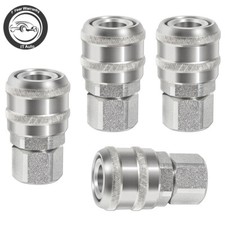 S775 A-Style Accoppiatore Aria Tipo Push 1/4" FNPT NPT Femmina Confezione da 4