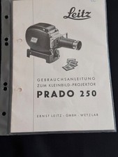 #A0659-Leica Leitz PRADO 250 istruzioni