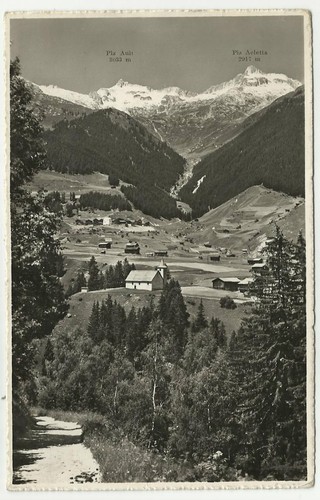 Antica cartolina svizzera - antica,