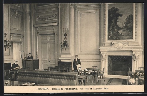Cpa roubaix cercle de - cpa,