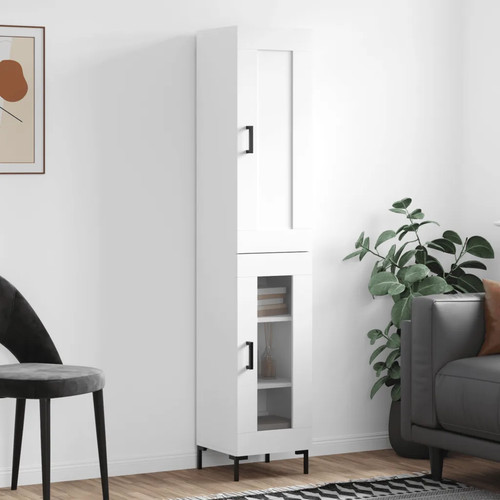 Credenza bianca 5x34x180 - credenza,