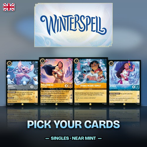 Disney lorcana winterspell - disney, |