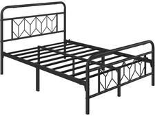 Letto metallo 615152 - in, nero