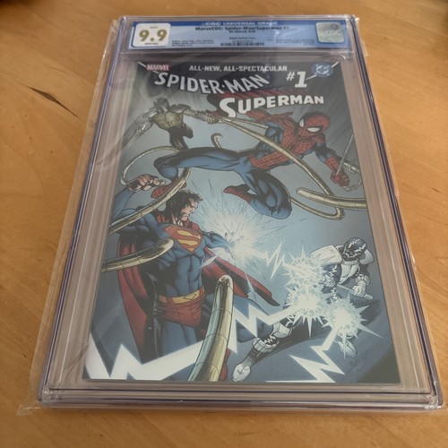 Spider man superman bagley - spider-man,