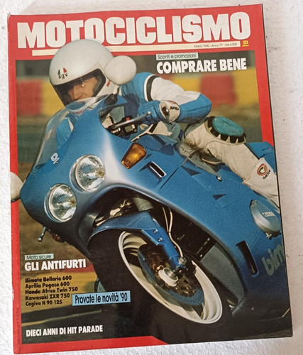 Motociclismo 1990 bimota - motociclismo, 3
