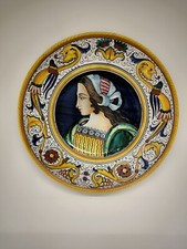Piatto ceramica maiolica