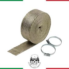 ?? 10M BENDE BENDA TITANIO TERMICA  MARMITTA COLLETTORI TRIUMPH CHOPPER  MOTO