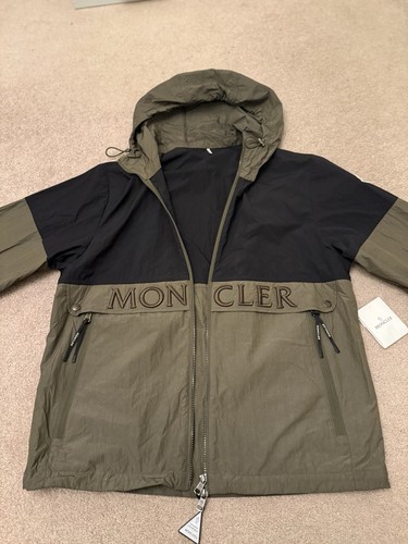 Moncler archivio olive - olive, nylon