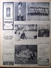 Pagina del 1925 Costume Pirata Circuito Tripoli Alberto Trivero Dempsey Montana