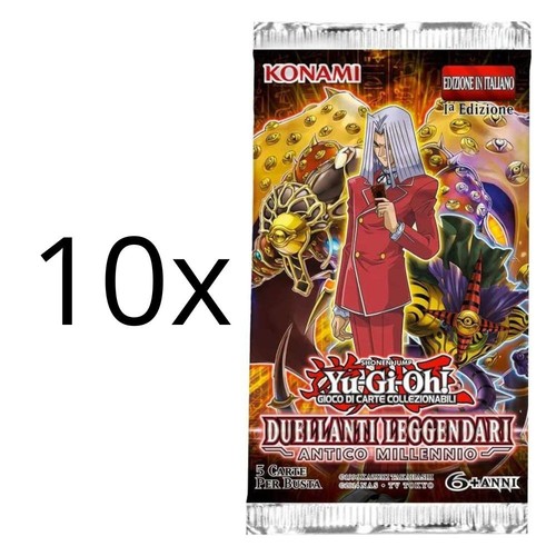 10x boosters - yu-gi-oh!,
