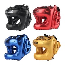 Casco da boxe con visiera e