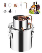 VEVOR Kit Distillatore per Acqua Alcol in Acciaio Inox Fusto 19 L da Casa