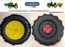 PEG PEREGO 2 ruote posteriori Trattore elettrico 12V John Deere -nuovo-IT