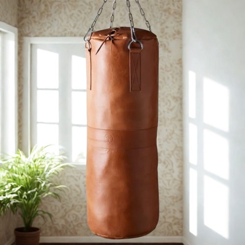 Borsa boxe vintage pelle - da, in