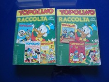 RACCOLTA  TOPOLINO N 19-24 ALCUNI NUMERI CON CARTELLE TOMBOLA DI TOPOLINO