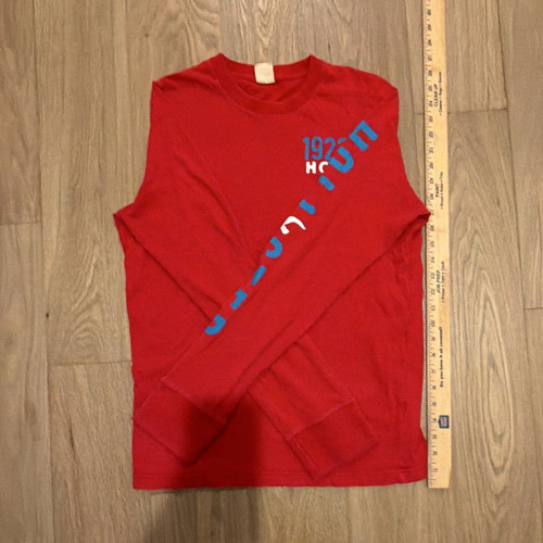 Shirt uomo hollister rossa - t-shirt,
