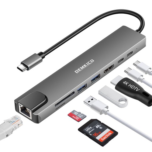Hub usb c con - in, ethernet