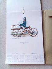 CALENDARIO 1961_IL VELOCIPEDE_BICICLETTE D'EPOCA_CASA MAMMA DOMENICA