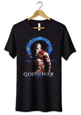 T-Shirt Maglietta God Of War Ragnarok Kratos Tshirt Gamer Nerd Idea Regalo Nera
