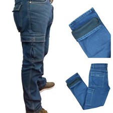Jeans uomo cargo invernali - jeans,